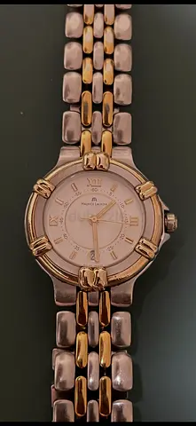 Two-tone Maurice Lacroix womens wristwatch - good working condition