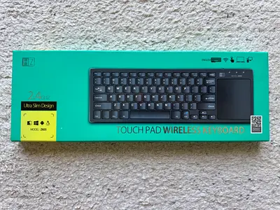 Wireless Touchpad Keyboard - Ultra Slim, Compact All-in-One