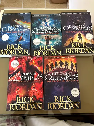 Heroes Of Olympus books for sale