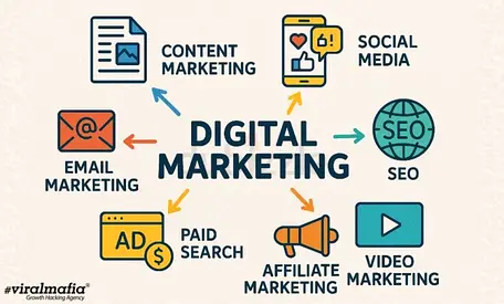 Digital marketing services { website making services}