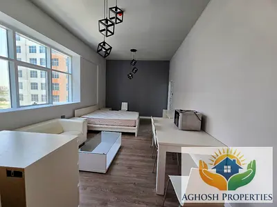 Studio | Furnished | CHILLER WITH DEWA | BALCONY