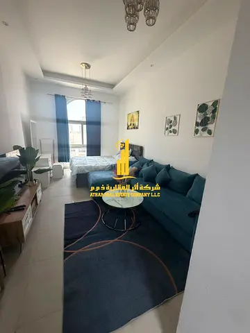 ✨ أفخم وأرقى شقة استوديو  للإيجار الشهري في الراشدية 1 بجانب  أبراج الواحة ✨ استمتع بأجواء الرفاهية في منطقة الراشدية 1 شقة استوديو مفروشة بالكامل بفر