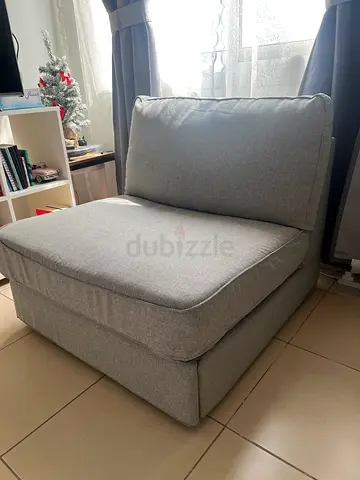 IKEA KIVIK 1-seat sofa-bed, Grey
