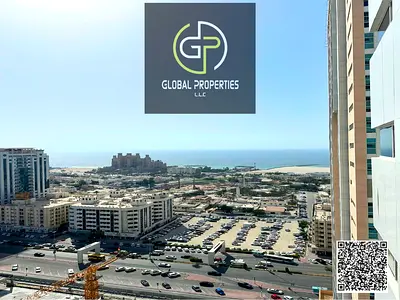 High-Floor 2BHK for Sale in Ajman One Tower 6 | Full Sea View | Closed Kitchen | Rented AT 45K | CASH OR BANK BUYER |