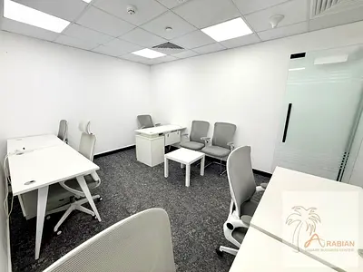 Corporate Offices with Elegant Reception & Lounge Area | Near METRO- SHARAFF DG | Prime Location