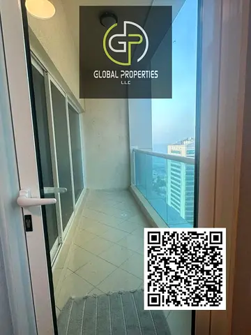 Spacious 2BHK Apartment for Yearly Rent in Ajman One Tower