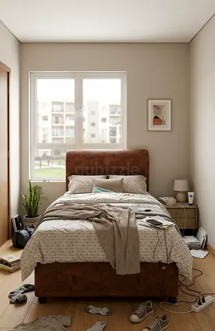 Modern Single Bed – 120 × 200 cm. High-quality construction, comfortable, and built to last. Excelle