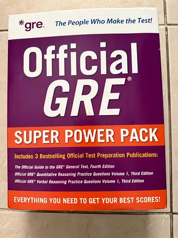 Official GRE Super Power Pack (Official GRE Prep) - Complete Test Prep Set