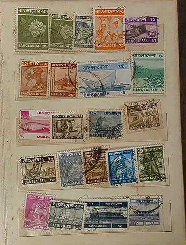 27 Bangladesh Stamps for AED 10