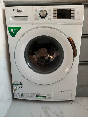 Used front-load washing machine - 7kg, Super General, A++ energy, good condition