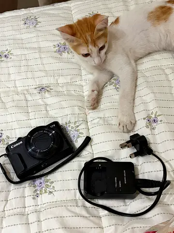 Canon G7x || with battery charger