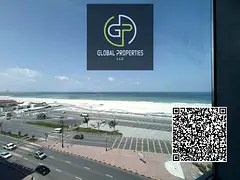 Sea View 3BHK for Rent in Ajman Corniche Tower | With Parking |