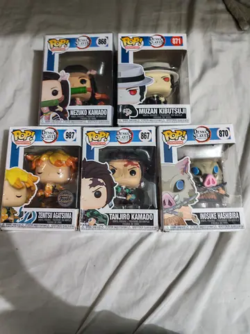 Demon Slayer Kimetsu no Yaiba Full Funko Pop Collection