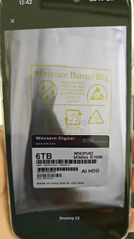 Western Digital 6TB Internal HDD (WD60PURZ) - RENEW