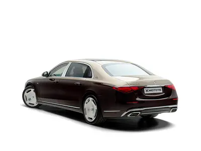Mercedes-Maybach S680 | Two-Tone | GCC Spec | First-Class Rear Seats-1