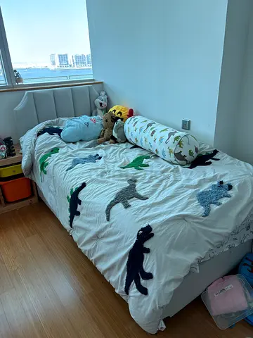 Kids Single Bed + Mattress