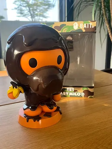 BAIT × BAPE TET Baby Milo Collectible Figure with Original Box