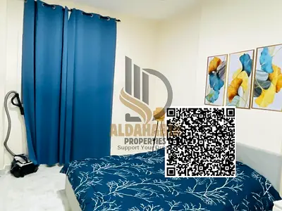شقة غرفة وصالة ديلوكس مفروشة للإيجار الشهري | الروضة 2 – عجمان