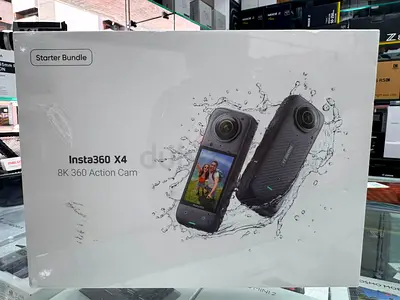 Insta360 X4 8K 360 Action Camera - Starter Bundle (Brand New, Sealed)