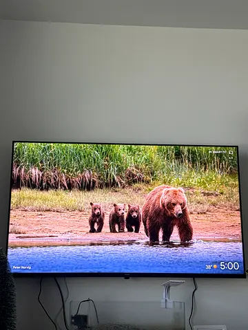 Philips 55 Smart LED TV - Good Condition, Wall Mounted