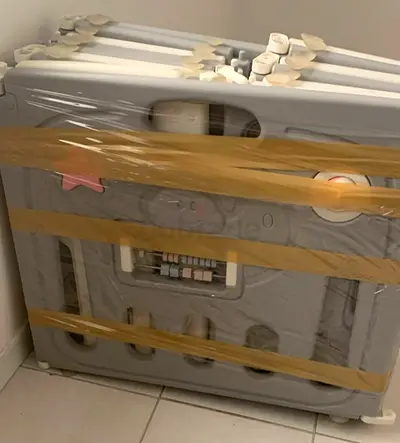 Foldable Baby Playpen / Safety Gate - Good Condition