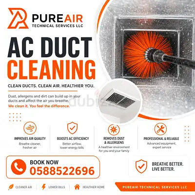 AC Duct Cleaning and Disinfection Services