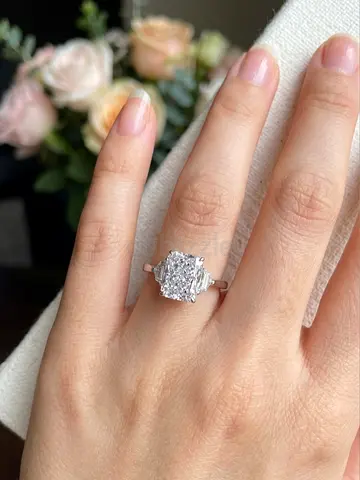 3.50CTS Natural Diamond Ring GIA