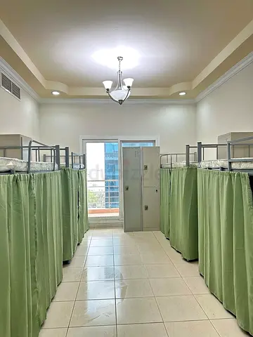 Executive Bed Space / Decent Crowd / High Floor / Hotel amenities / Economical setup / Al Barsha 1