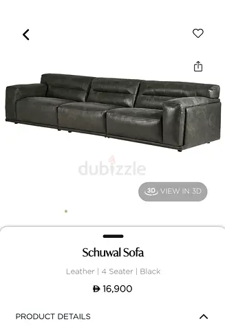 Marina Home Original Leather Sectional Sofa