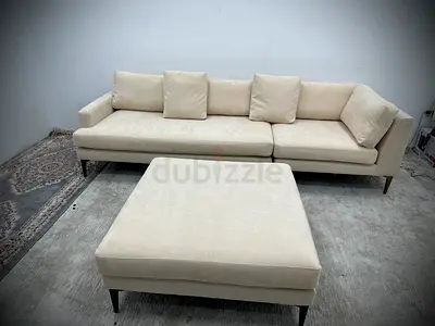 Like new condition west elm sofa