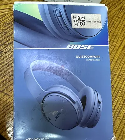 Bose QuietComfort Noise Cancelling Over‑Ear Headphones (Box Included)