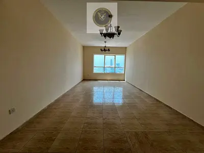 اجمل غرفتين وصالة صف اول على الشارع العام باطلالة مدينة مفتوحة مع تكيف مجانا و باركين مجانا و جيم ومسبح مجانا و موزع غرف على مخرج دبي