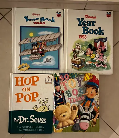 Collection: Disney Year Books (1993  2003), Dr. Seuss Hop on Pop and Toy Box Tales