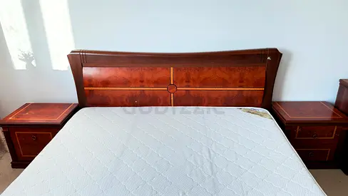Wooden Bed room set with Side Tables, Dressing Table with Mirror - Classic Design - price negotiable