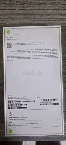 iPhone 16e 128gb black Tra