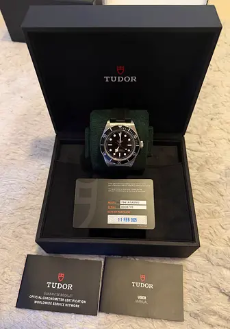 Tudor Black Bay monochrome