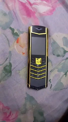Used luxury feature phone - gold/black basic mobile in good condition