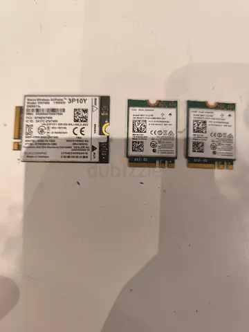 Laptop Replacement Parts Lot - 4G LTE WWAN Card  M.2 Wi-Fi Bluetooth Cards