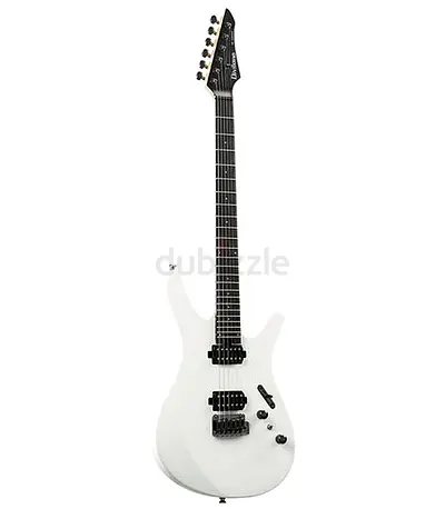 Divitone Modern Fly Studio Series Electric Guitar Moonlight White Finish Include