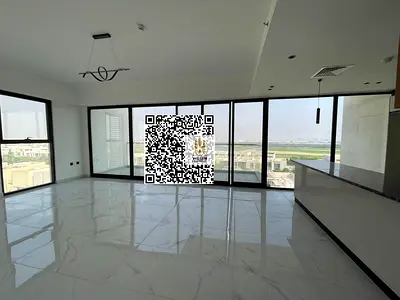 For annual rent in Ajman, in the Al Zorah area opposite the golf course: a spacious one-bedroom apartment with a living room. Price: 70,000 AED, payab