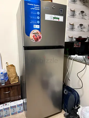 Midea Inverter Double Door Refrigerator - New Condition, (Just 4 months use) 2 Doors