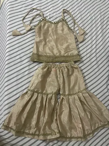Baby girl customized ethnic wear/ party-wear- gharara set