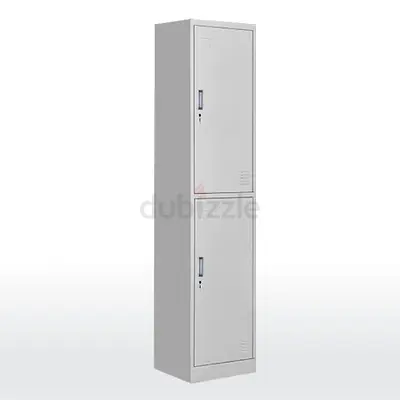 Metal 2-Door Staff Locker Cupboard — Good Condition