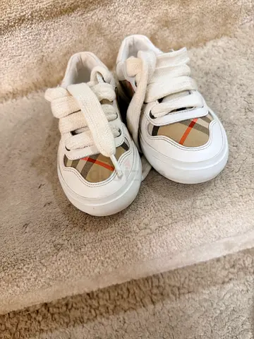 Burberry toddler sneakers - classic check, size 30/31