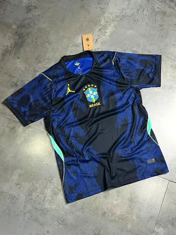 Brazil National Team Football Jersey - Mens Size (Dark Blue) - New with Tags