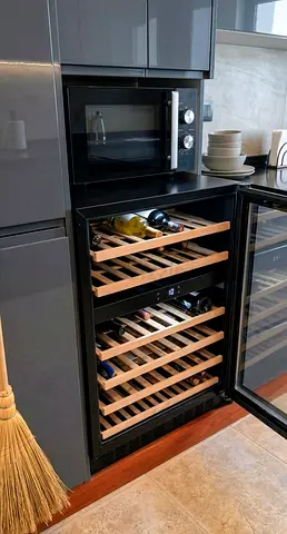 Teka RVU 20046 Latest Model Wine  Beverage Cooler – 46-Bottle Capacity, Freestanding/Built-In Desig