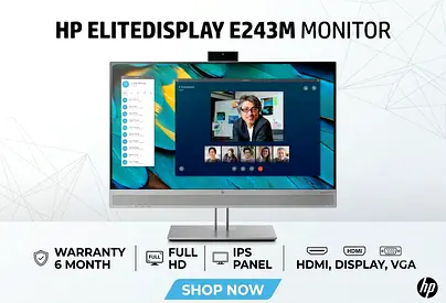 HP ELITEDISPLAY E243M 24INCH IPS LED FULL HD MONITOR