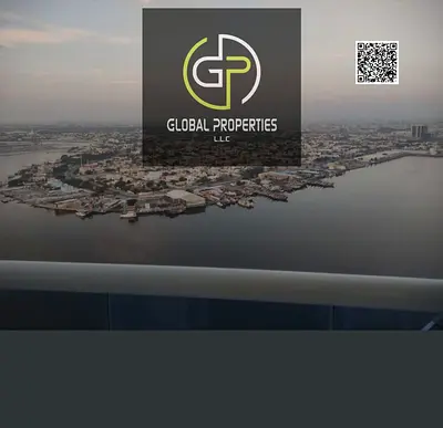غرفتين وصالة 🛏️🛋️ إطلالة على البحر 🌊 أبراج الواحة 🏙️