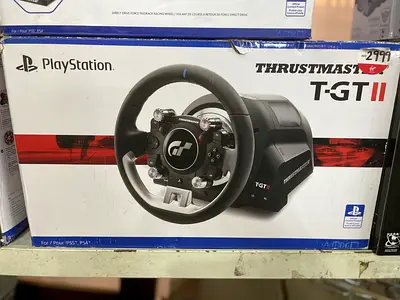 Thrustmaster T-GT II Racing Wheel for PlayStation (Boxed) - Good Condition