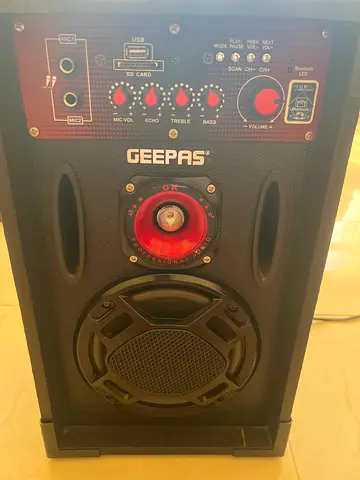 Geepas Portable Speaker System - Single Unit, Good Condition